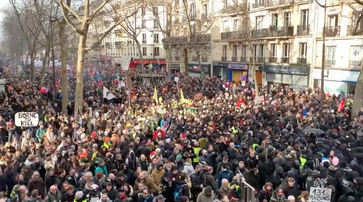 Frankreich – 2 Mio. Demonstranten