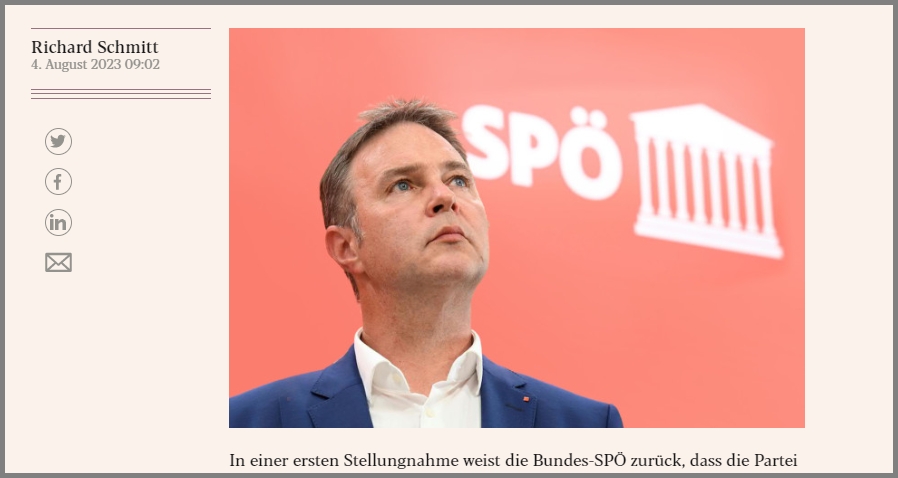 Österreich – SPÖ Abstimmungsmanipulation aufgedeckt…