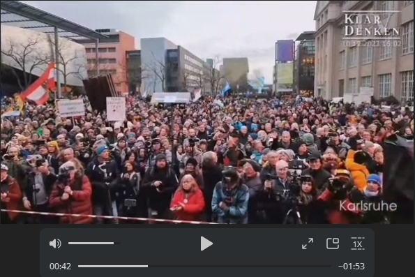 ZAAVV – Strafanzeige und 6000 Demonstranten in Karlsruhe…